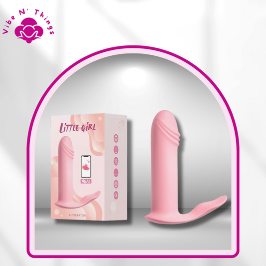 LITTLE GIRL - APP CONTROLLED G-SPOT VIBRATING DILDO