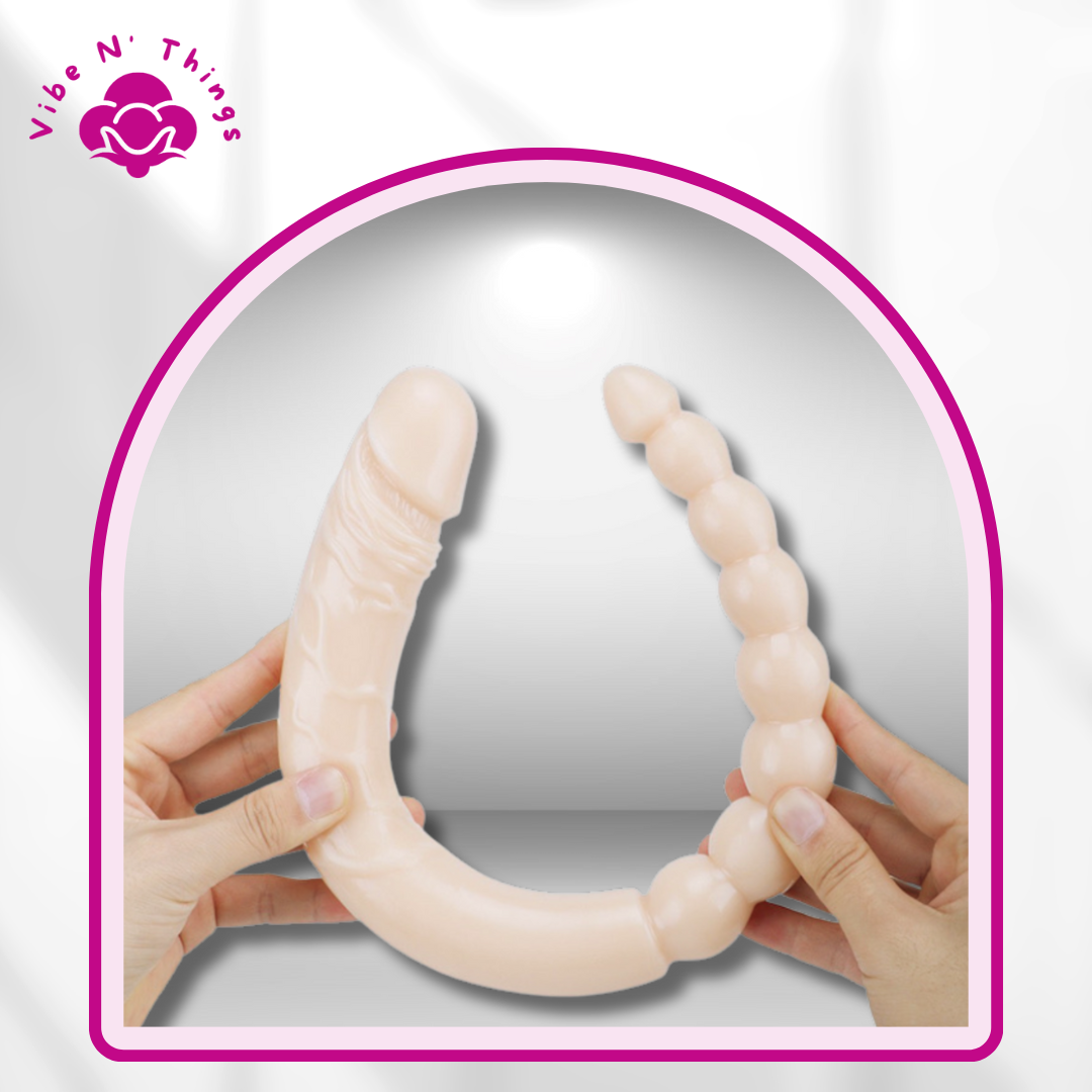 Eight Beads Double Ended Dildo 18inches