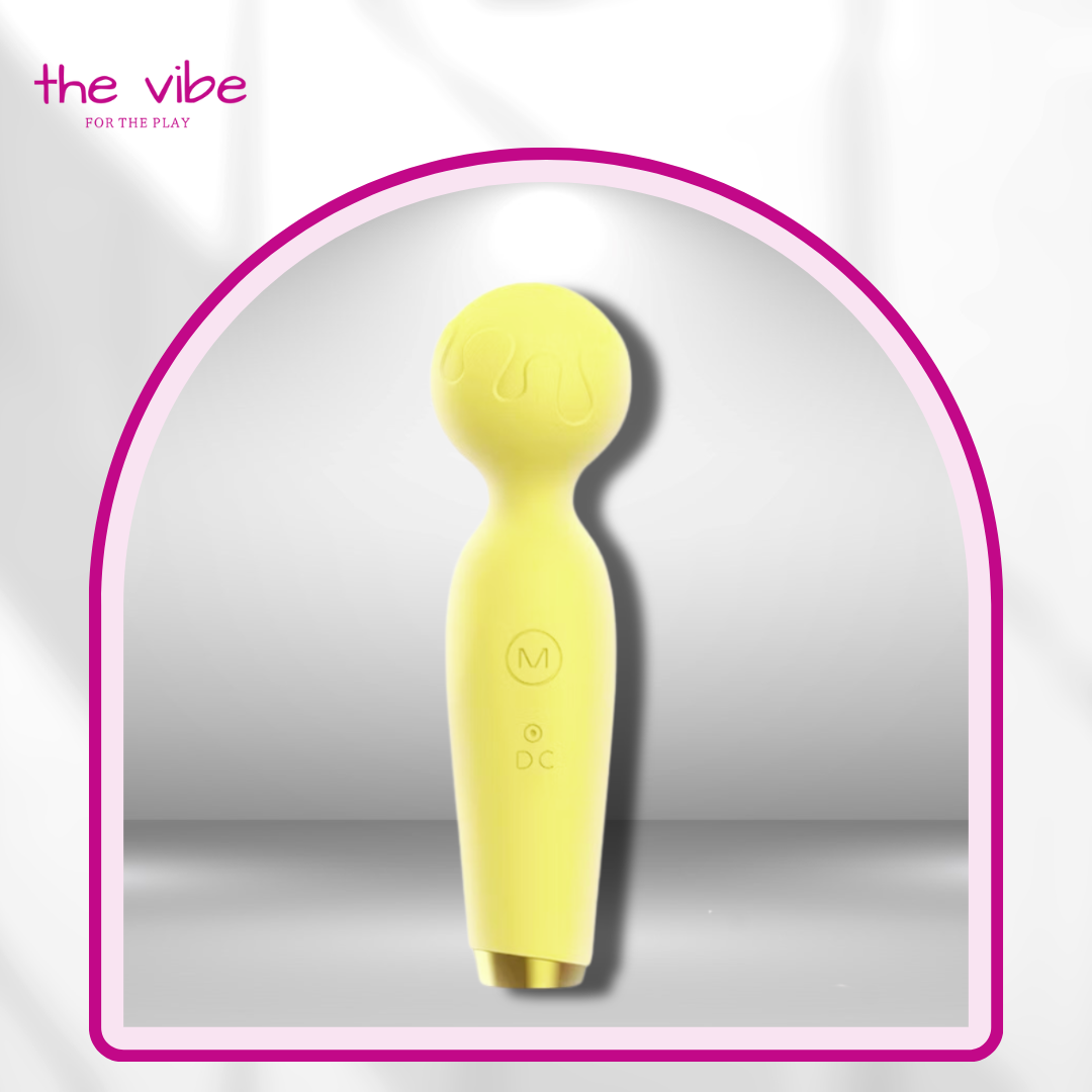Peachy Rechargeable Silicone Mini Wand Massager