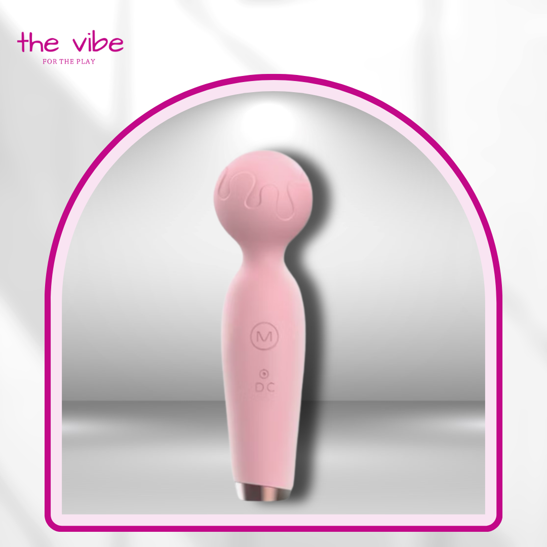 Peachy Rechargeable Silicone Mini Wand Massager