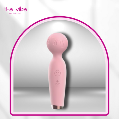 Peachy Rechargeable Silicone Mini Wand Massager