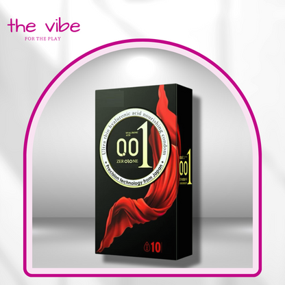 OLO 001 Smooth Thin Sensitive - Hyaluronic Acid Nourishing Ultra Thin Condoms